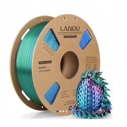 Outlet Filament Landu PLA Silk Tri Color czerwony/niebieski/zielony 1 kg