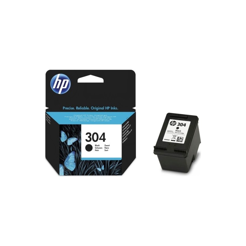 Outlet Tusz HP 304 Czarny N9K06AE DESKJET 2620 2630 3720 wydajność 120 str