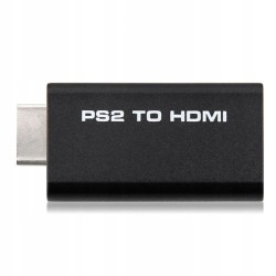 Outlet Adapter PS2 HDMI RETOO z audio 3,5 mm 1080p 5 V mini jack czarny