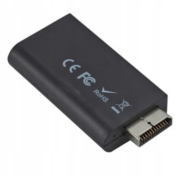 Outlet Adapter PS2 HDMI RETOO z audio 3,5 mm 1080p 5 V mini jack czarny