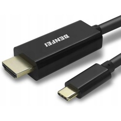 Outlet J5213 BENFEI Kabel USB typu C do HDMI 4K dł. 1,8M plug & play