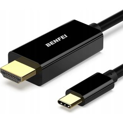 Outlet J5213 BENFEI Kabel USB typu C do HDMI 4K dł. 1,8M plug & play