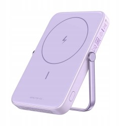 Outlet Powerbank magnetyczny 5000mAh Ugreen Uno PB571 USB-C fioletowy