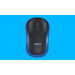 Myszka bezprzewodowa Logitech M185 sensor optyczny 1000 dpi Radio 2.4 GHz
