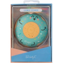 USZKODZONY Mr. Wonderful Wodoodporny głośnik Bluetooth w kształcie donuta