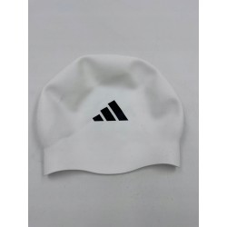 Outlet Czepek pływacki dla dorosłych Silikon adidas biały