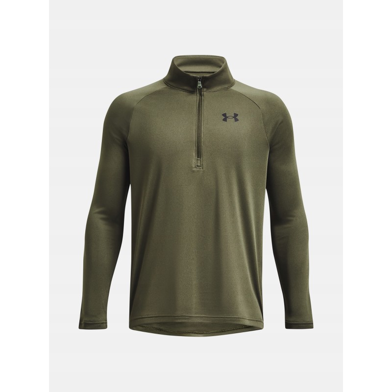 Outlet UNDER ARMOUR T-shirt UA Tech 2.0 1/2 Zip-GRN
