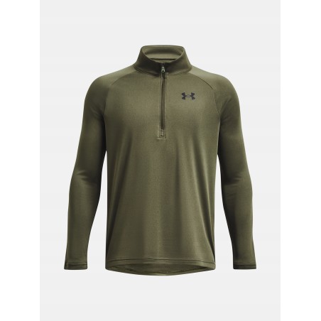 Outlet UNDER ARMOUR T-shirt UA Tech 2.0 1/2 Zip-GRN