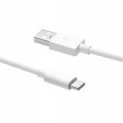 Outlet Kabel OPPO VOOC USB A - USB typ C dł. 1 m biały DL129 max 8 A