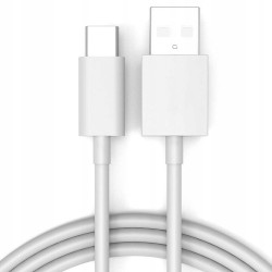 Outlet Kabel OPPO VOOC USB A - USB typ C dł. 1 m biały DL129 max 8 A