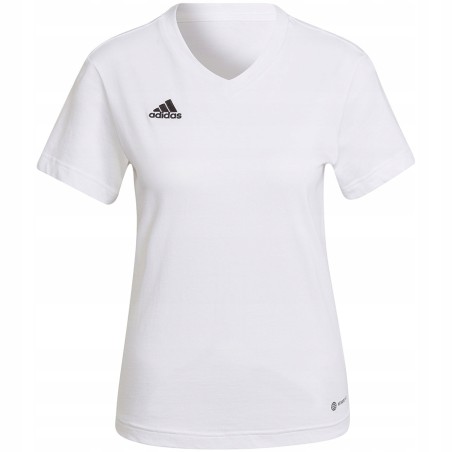 Outlet KOSZULKA DAMSKA ADIDAS ENTRADA 22 TEE BIAŁA HC0442 r L