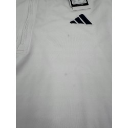 Outlet E4100 ADIDAS BLUZA SPORTOWA BIAŁA Own the Run Half-Zip R.L