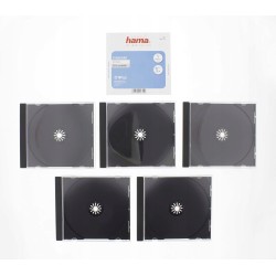 Outlet Hama Pudełka na płyty CD Standard 5szt (447440000) CE 12.5cm x 14cm