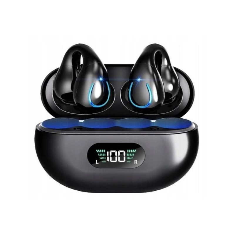 SŁUCHAWKI BEZPRZEWODOWE nauszne YYK-Q71 Wodoodporne BT 5,3 Sportowe Rozmowy