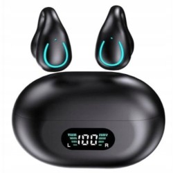 SŁUCHAWKI BEZPRZEWODOWE nauszne YYK-Q71 Wodoodporne BT 5,3 Sportowe Rozmowy