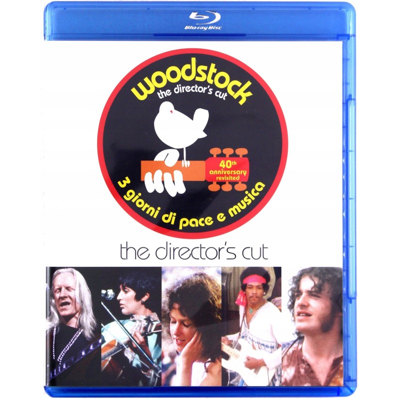 Outlet Woodstock Various Artists BLU-RAY 1970 Dolby Digital 5.1 1080p