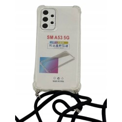 Outlet etui ochronne ze smyczka do Samsung Galaxy A53 5G + szkło hartowane