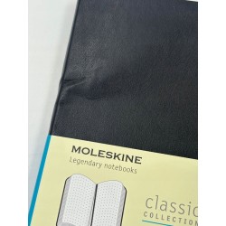 Outlet Notes Moleskine czarny 19 x 25cm 192 strony miękka okładka OPIS