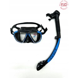 Outlet Maska do nurkowania okulary, z rurką Cressi combo czarny