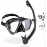 Outlet Maska do nurkowania okulary, z rurką Cressi combo czarny