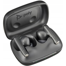 Outlet Słuchawki douszne POLY Voyager Free 60 Czarny Bluetooth zasięg 30 m