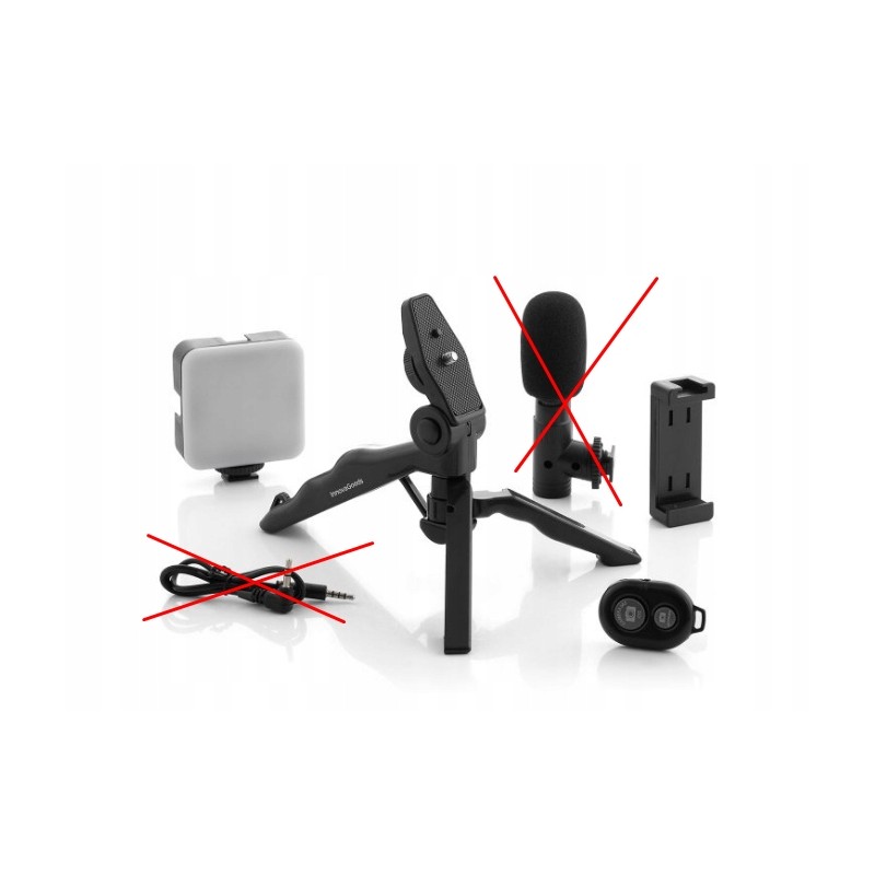 Outlet Zestaw do vlogów Innovagoods V0103587 wszechstronny uniwersalny OPIS