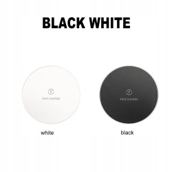 Wireless Fast Charger 15w Charging Pad QC 3.0 for Samsung Case Black