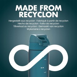 Outlet Ion8 szczelna butelka na wodę 500ml, bez BPA, OneTouch 2.0,