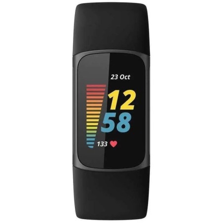 Smartband Fitbit Charge 5 czarny uszkodzony OPIS