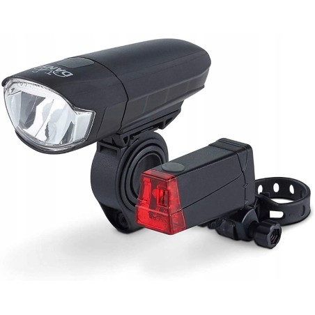 Outlet Z6905 Oświetlenie rowerowe LAMPKA ROWEROWA DANSI 4001 bateria