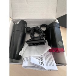 Outlet Z6905 Oświetlenie rowerowe LAMPKA ROWEROWA DANSI 4001 bateria