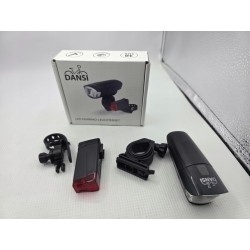 Outlet Z6905 Oświetlenie rowerowe LAMPKA ROWEROWA DANSI 4001 bateria