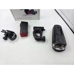 Outlet Z6905 Oświetlenie rowerowe LAMPKA ROWEROWA DANSI 4001 bateria