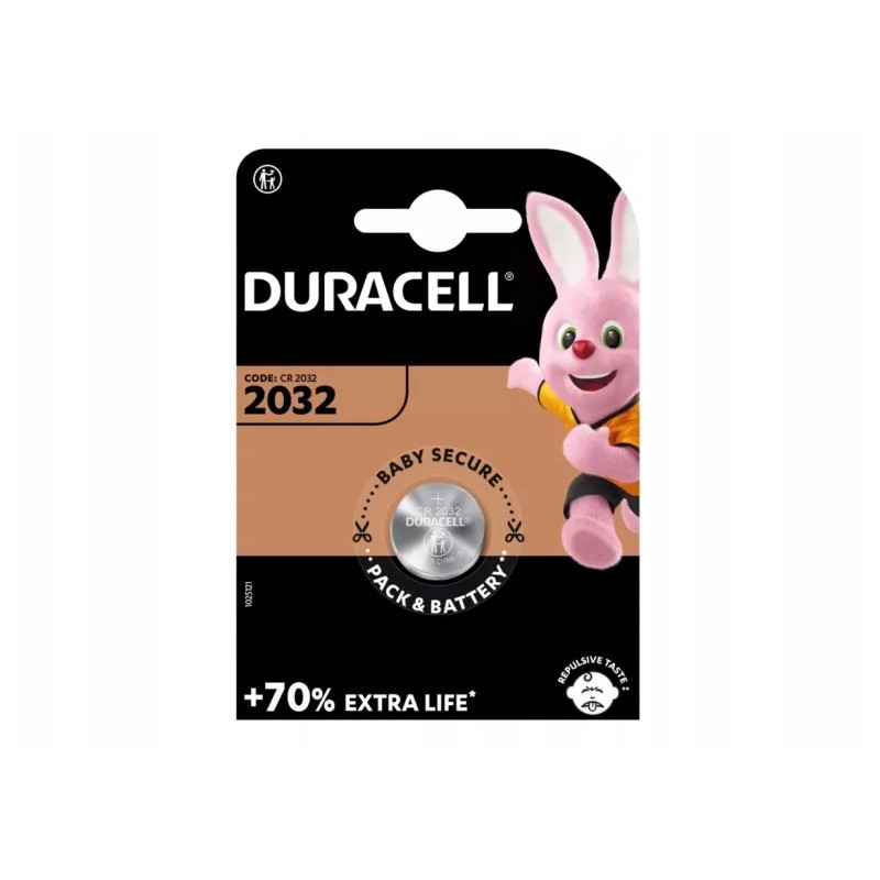 Bateria litowa Duracell CR2032