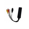 Outlet USB 2.0 Audio Video Grabber konwerter analogowy na cyfrowy do VHS