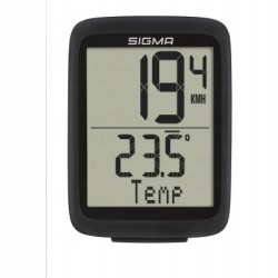 USZKODZONY Licznik rowerowy przewodowy Sigma Sport BC 10.0 WR 1.9cali