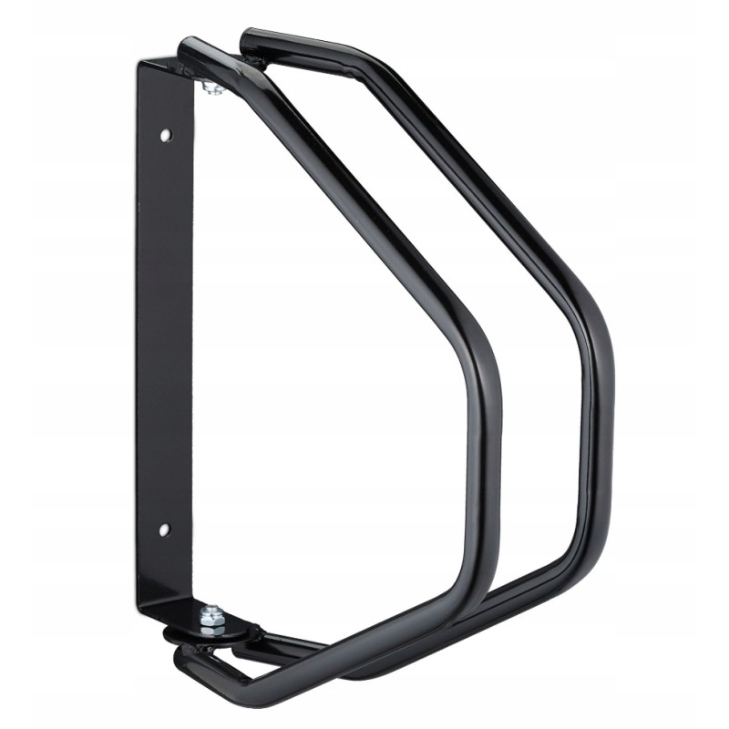 Outlet Wieszak ścienny na rower Relaxdays 100 kg czarny