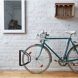 Outlet Wieszak ścienny na rower Relaxdays 100 kg czarny