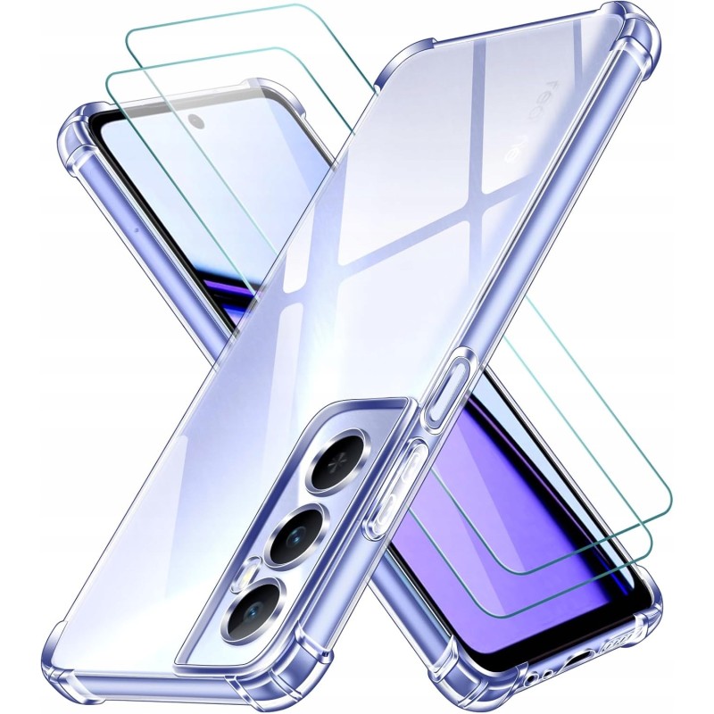 Outlet iVoler Etui + 2szt szkło hartowane do Realme C65 odporne na wstrząsy