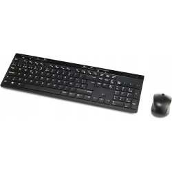 Outlet Zestaw klawiatury i myszy bezprzewodowej Amazon Basics j.hiszpański