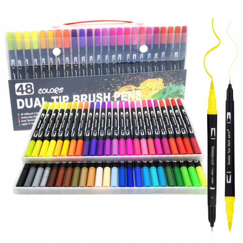 Flamastry 100 48 szt.