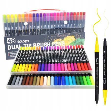 Flamastry 100 48 szt.