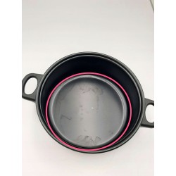 Outlet Zestaw garnków Herzberg szklane 13 el.