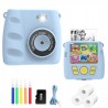 Outlet Aparat Bedee instant print camera niebieski