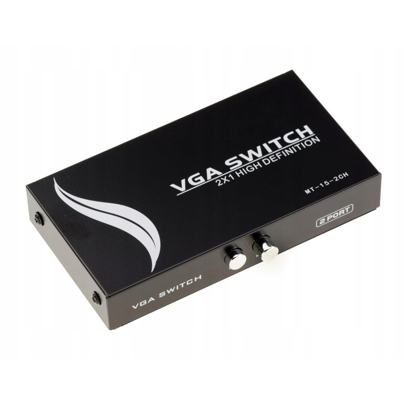 Outlet KALEA-INFORMATIQUE ręczny przełącznik rozdzielacz VGA 2-portowy