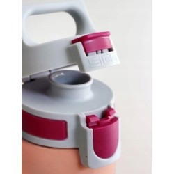 Outlet Stalowa butelka SIGG Shield One 0,75 l różowa