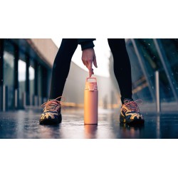 Outlet Stalowa butelka SIGG Shield One 0,75 l różowa