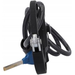 Outlet FISCHER RK120/10 Zamek, zapięcie rowerowe z obejmą, kajdankami 120