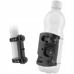 Bidon Fidlock TWIST 590 czarny transp. + baza bike