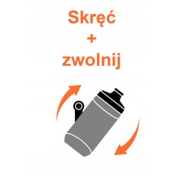 Bidon Fidlock TWIST 590 czarny transp. + baza bike